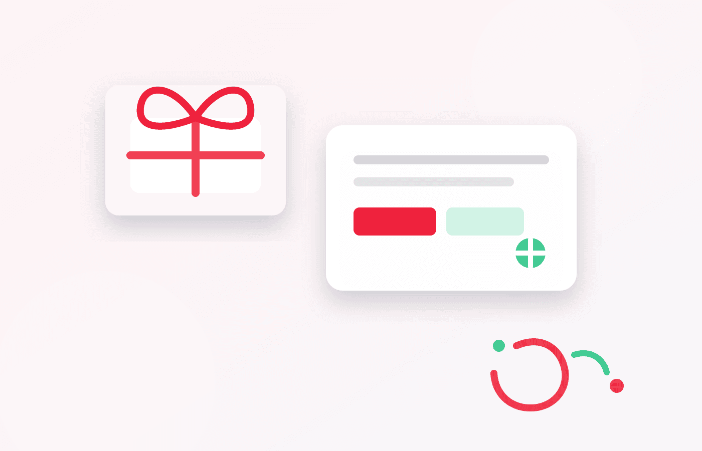 GiftRed greeting creation workspace